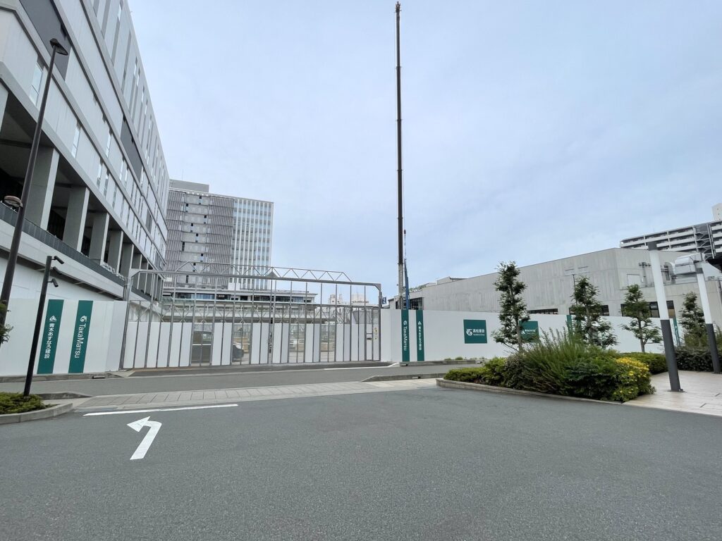 ビナガーデンズB1-2地区新築工事、ホテル温浴棟写真