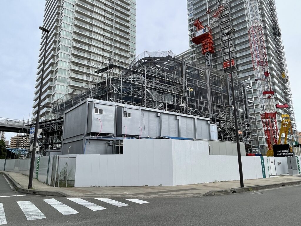 ビナガーデンズA2地区新築工事 2026年6月の工事現場の様子。